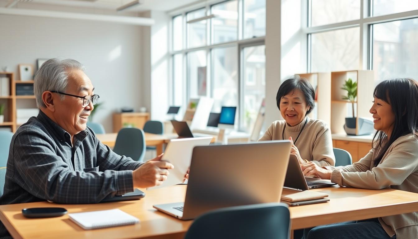 AI Learning for Seniors in Japan
